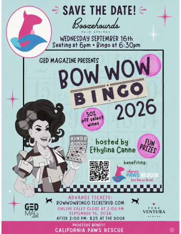 California Paws Rescue Presents: Bow Wow Bingo! 🎉🐾